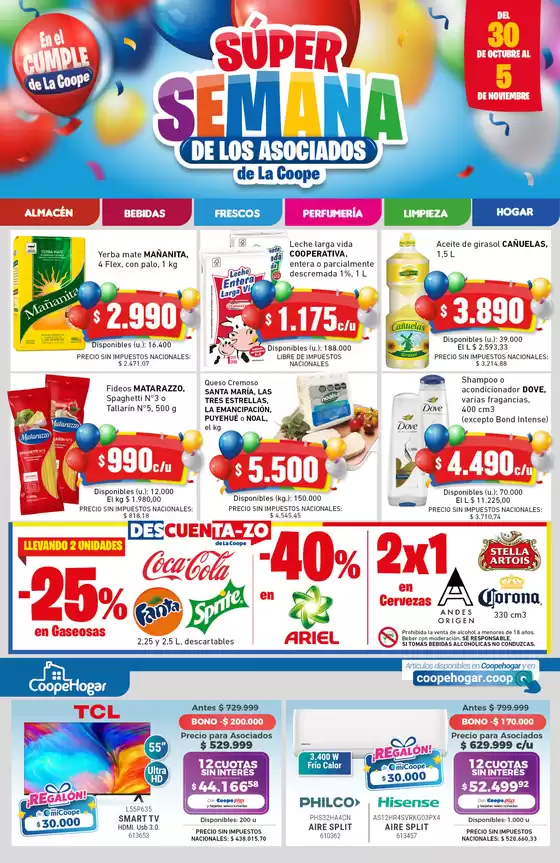 Catálogo Cooperativa Obrera | SuperSemana COL | 2025-10-30T00:00:00.000Z - 2025-11-05T00:00:00.000Z