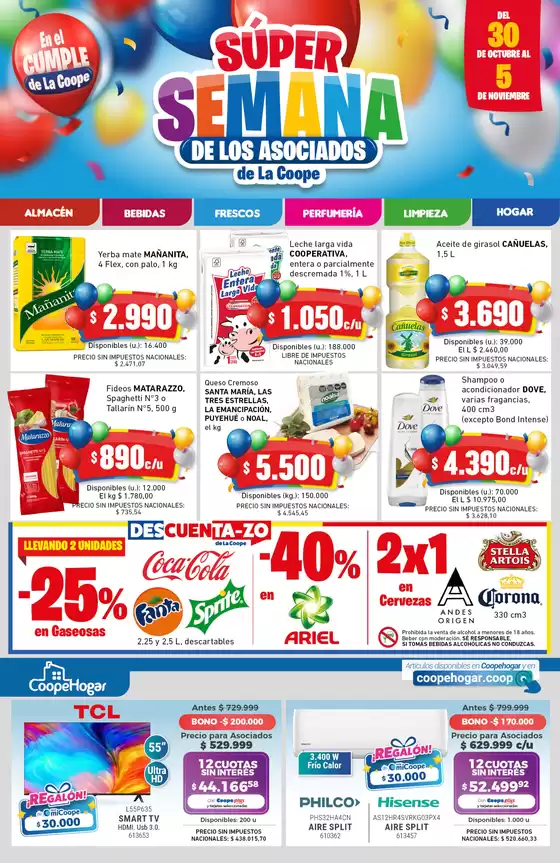 Catálogo Cooperativa Obrera | SuperSemana VM | 2025-10-30T00:00:00.000Z - 2025-11-05T00:00:00.000Z