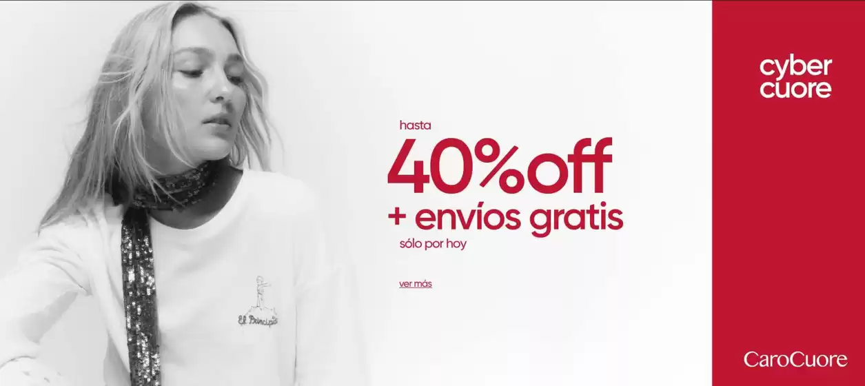 Hasta 40% off