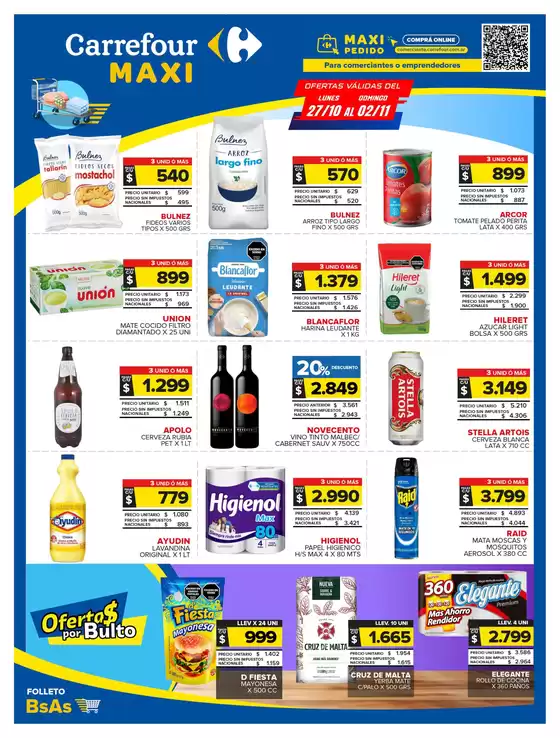 Catálogo Carrefour Maxi | OFERTAS SEMANALES | 2025-10-27T00:00:00.000Z - 2025-11-02T00:00:00.000Z