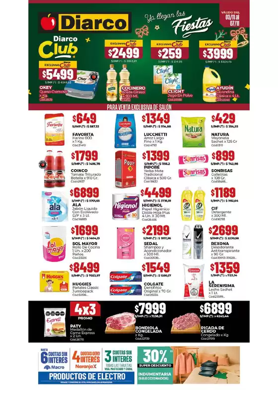 Catálogo Diarco en Córdoba | OFERTAS SUR | 2025-11-03T00:00:00.000Z - 2025-11-07T00:00:00.000Z