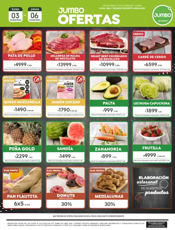 Catálogo Jumbo en Córdoba | Ofertas | Bs As | 2025-11-03T00:00:00.000Z - 2025-11-06T00:00:00.000Z