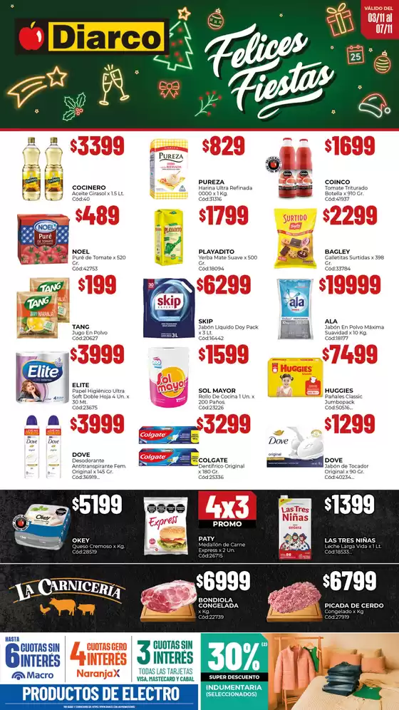 Catálogo Diarco en Córdoba | OFERTAS TDF | 2025-11-03T00:00:00.000Z - 2025-11-07T00:00:00.000Z