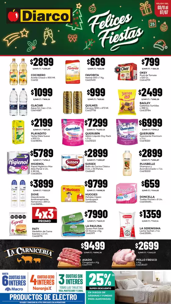 Catálogo Diarco en Córdoba | OFERTAS PUEBLO SUR | 2025-11-03T00:00:00.000Z - 2025-11-07T00:00:00.000Z