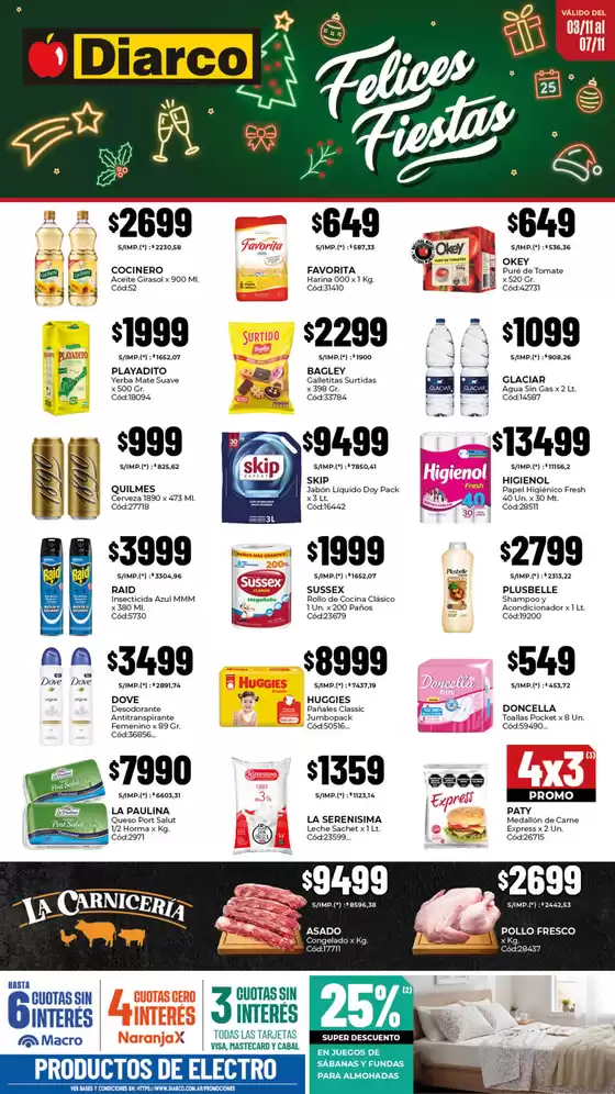 Catálogo Diarco en Córdoba | OFERTAS PUEBLO INTERIOR | 2025-11-03T00:00:00.000Z - 2025-11-07T00:00:00.000Z