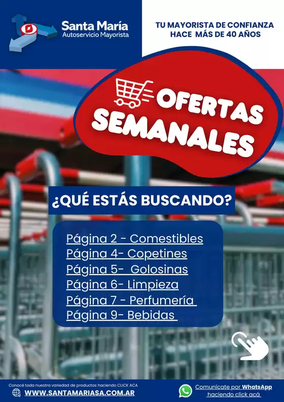 Catálogo Santa Maria | Ofertas Santa Maria | 2025-11-03T00:00:00.000Z - 2025-11-09T00:00:00.000Z