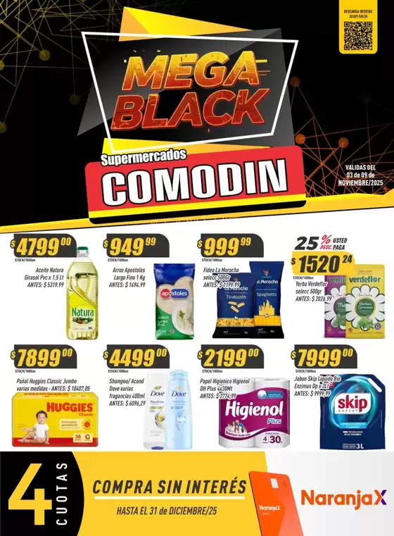 Catálogo Supermercados Comodin | Gran variedad de ofertas | 2025-11-03T00:00:00.000Z - 2025-11-09T00:00:00.000Z