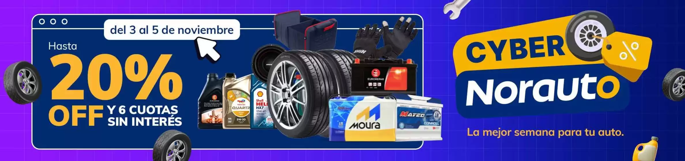 Catálogo Norauto | Cyber Norauto | 2025-11-04T00:00:00.000Z - 2025-11-05T00:00:00.000Z