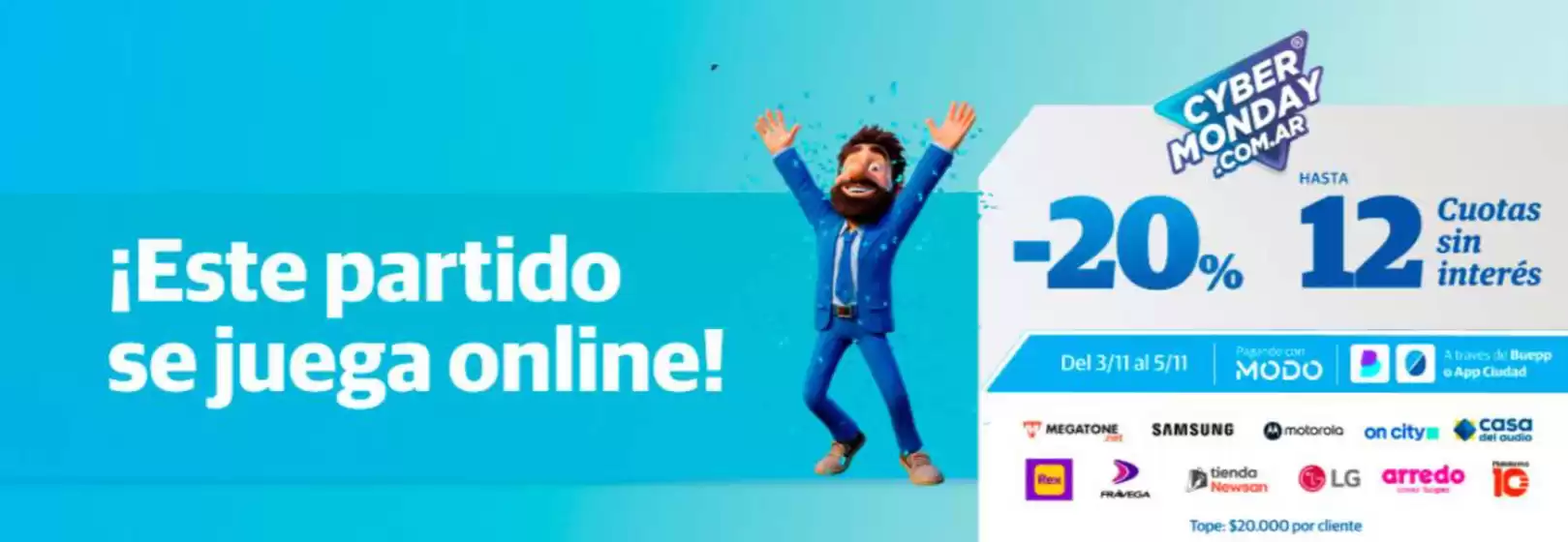 Catálogo Banco Ciudad en Yerba Buena (Tucumán) | Cyber Monday | 2025-11-04T00:00:00.000Z - 2025-11-05T00:00:00.000Z