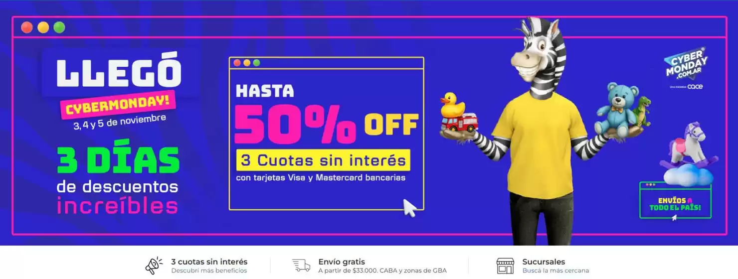 Catálogo Juguetería Cebra en Necochea | Hasta 50% off | 2025-11-05T00:00:00.000Z - 2025-11-05T00:00:00.000Z