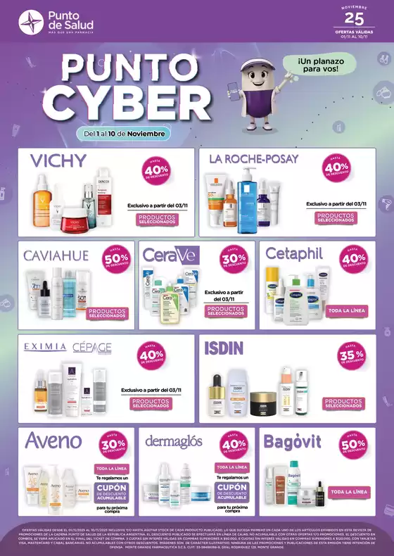 Catálogo Punto de Salud | Punto Cyber | 2025-11-06T00:00:00.000Z - 2025-11-10T00:00:00.000Z