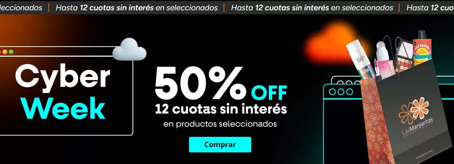 Catálogo Las Margaritas | Cyber Week | 2025-11-06T00:00:00.000Z - 2025-11-09T00:00:00.000Z