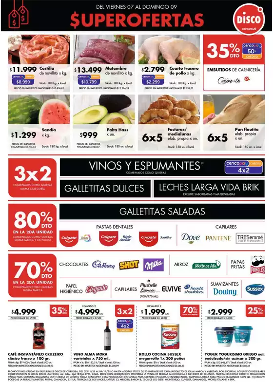 Catálogo Disco en Mendoza | Ofertas | Córdoba | 2025-11-06T00:00:00.000Z - 2025-11-09T00:00:00.000Z