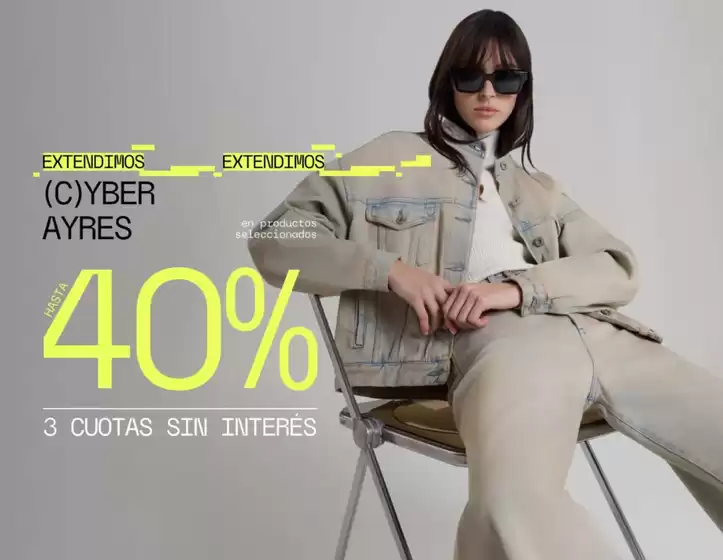 Catálogo Ayres en Comandante Luis Piedrabuena | Promoción! | 2025-11-07T00:00:00.000Z - 2025-11-09T00:00:00.000Z