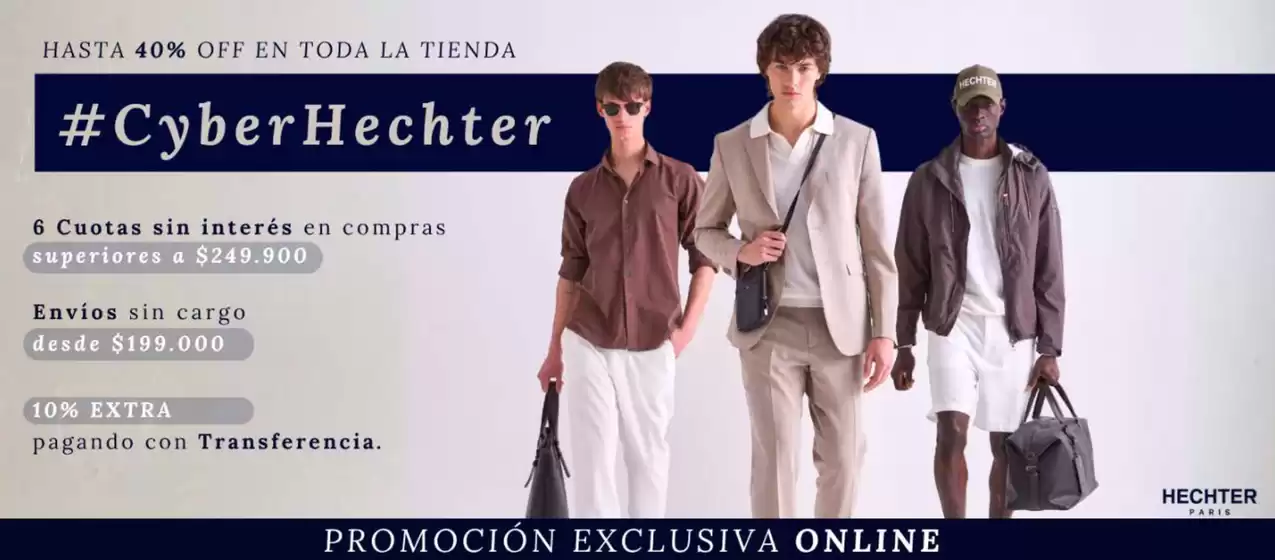 Catálogo Daniel Hechter en Ituzaingó (Buenos Aires) | Promoción! Hasta 40% off | 2025-11-07T00:00:00.000Z - 2025-11-09T00:00:00.000Z