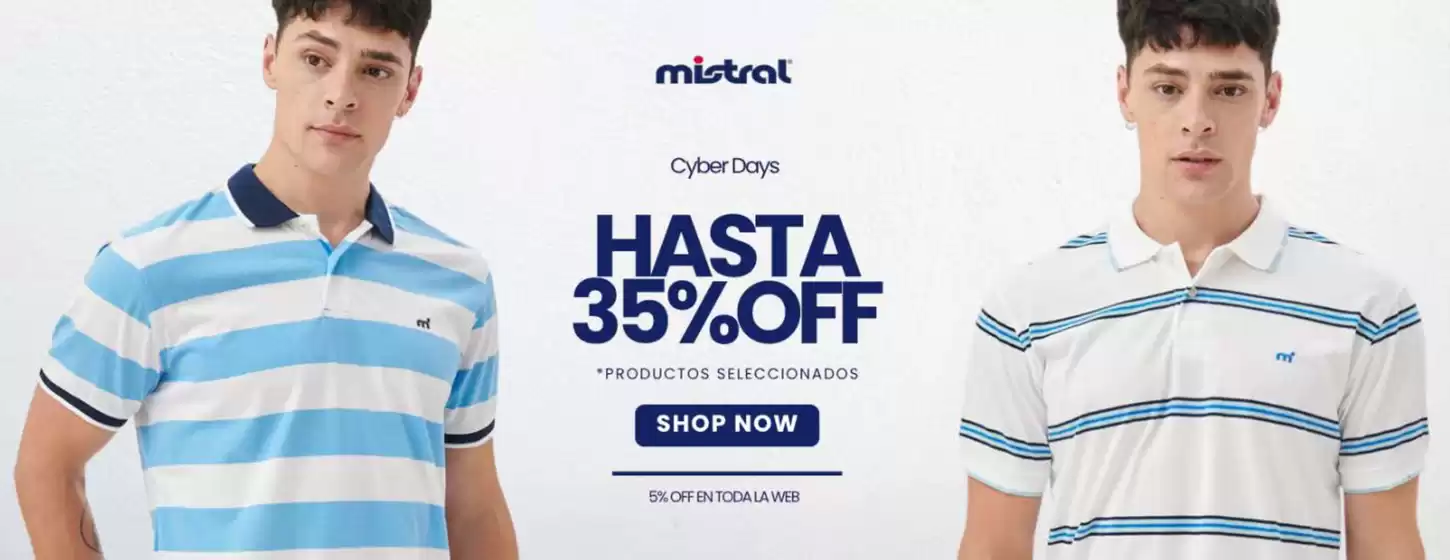Catálogo Mistral en Neuquén | Hasta 35% off | 2025-11-07T00:00:00.000Z - 2025-11-09T00:00:00.000Z