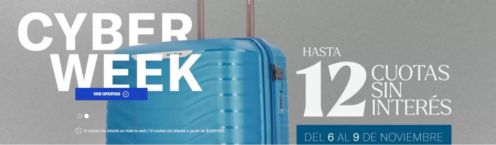Catálogo Samsonite en Mendoza | Cyber Week | 2025-11-07T00:00:00.000Z - 2025-11-09T00:00:00.000Z