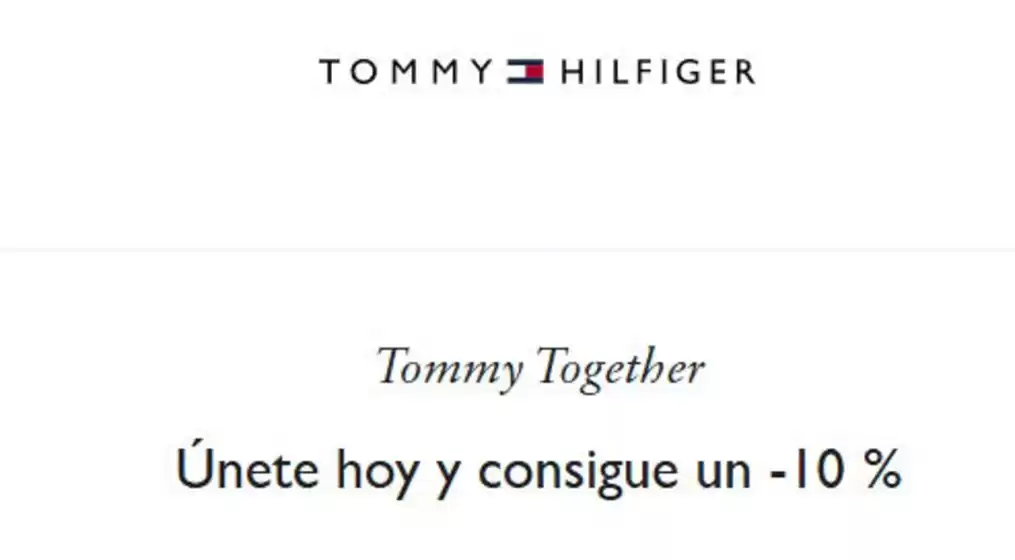 Catálogo Tommy Hilfiger en Comodoro Rivadavia | Promoción! | 2025-11-07T00:00:00.000Z - 2025-11-09T00:00:00.000Z