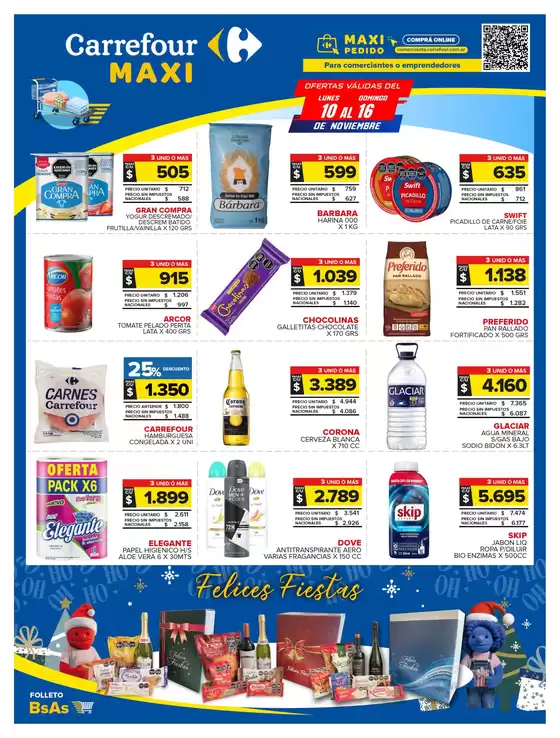 Catálogo Carrefour Maxi | OFERTAS SEMANALES | 2025-11-10T00:00:00.000Z - 2025-11-16T00:00:00.000Z