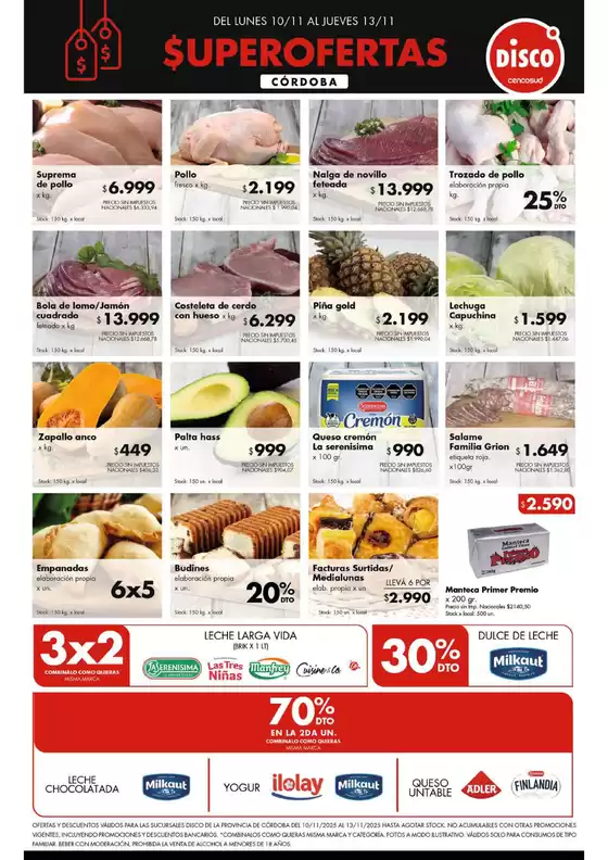 Catálogo Disco | FERIA DE FRESCOS CÓRDOBA 10.11 | 2025-11-09T00:00:00.000Z - 2025-11-14T00:00:00.000Z