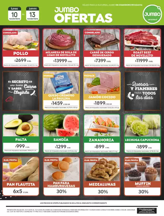Catálogo Jumbo | Ofertas | Comodoro | 2025-11-10T00:00:00.000Z - 2025-11-13T00:00:00.000Z