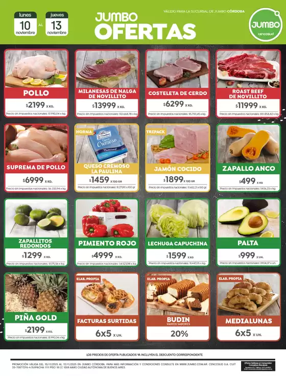 Catálogo Jumbo | Ofertas | Córdoba | 2025-11-10T00:00:00.000Z - 2025-11-13T00:00:00.000Z