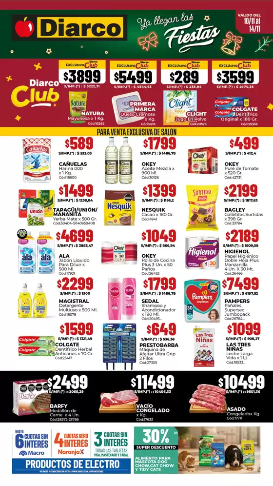 Catálogo Diarco | OFERTAS INTERIOR | 2025-11-10T00:00:00.000Z - 2025-11-14T00:00:00.000Z