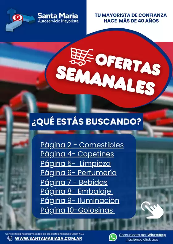Catálogo Santa Maria en San Luis | Ofertas Santa Maria | 2025-11-10T00:00:00.000Z - 2025-11-15T00:00:00.000Z