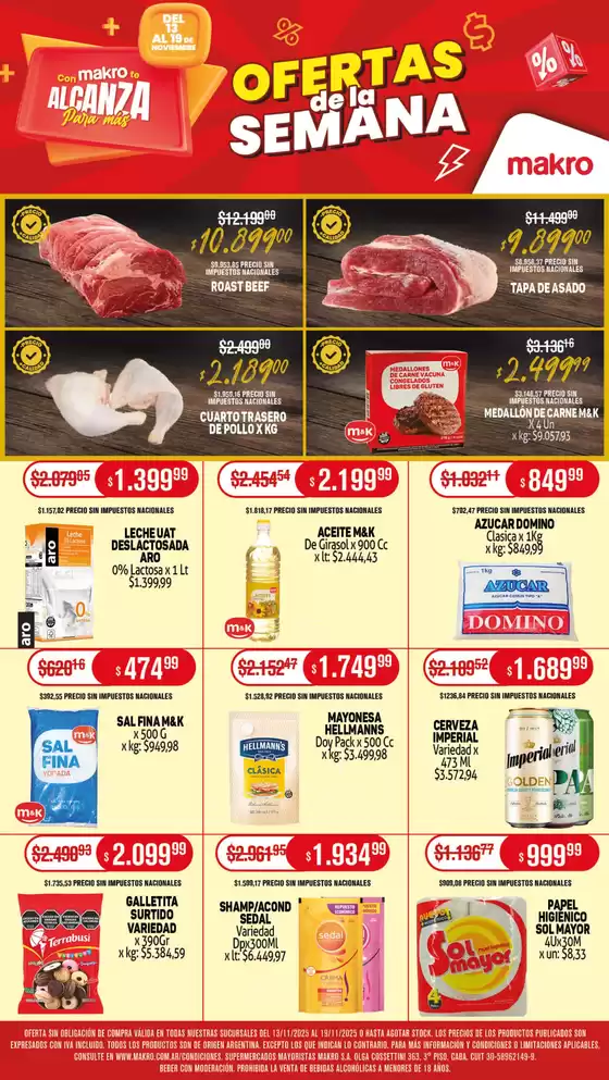 Catálogo Makro | Ofertas semanales | 2025-11-13T00:00:00.000Z - 2025-11-19T00:00:00.000Z