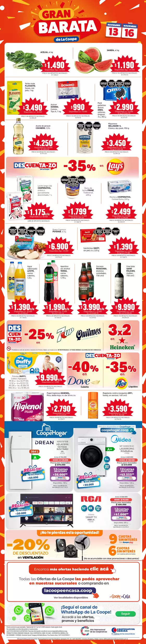 Catálogo Cooperativa Obrera en Neuquén | GB 13112025 | 2025-11-13T00:00:00.000Z - 2025-11-16T00:00:00.000Z