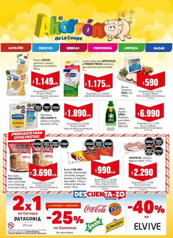 Catálogo Cooperativa Obrera en Neuquén | ahorron 13112026 | 2025-11-14T00:00:00.000Z - 2025-11-28T00:00:00.000Z