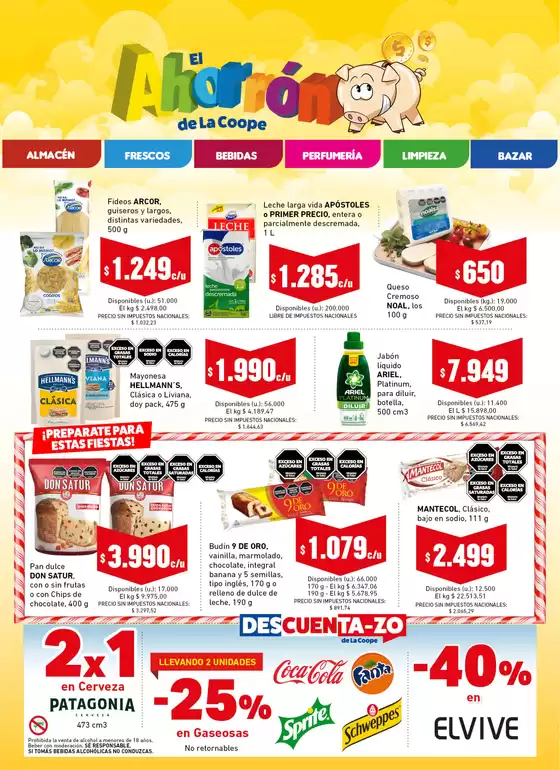 Catálogo Cooperativa Obrera en Neuquén | Ahorron 13112025 CR | 2025-11-14T00:00:00.000Z - 2025-11-28T00:00:00.000Z