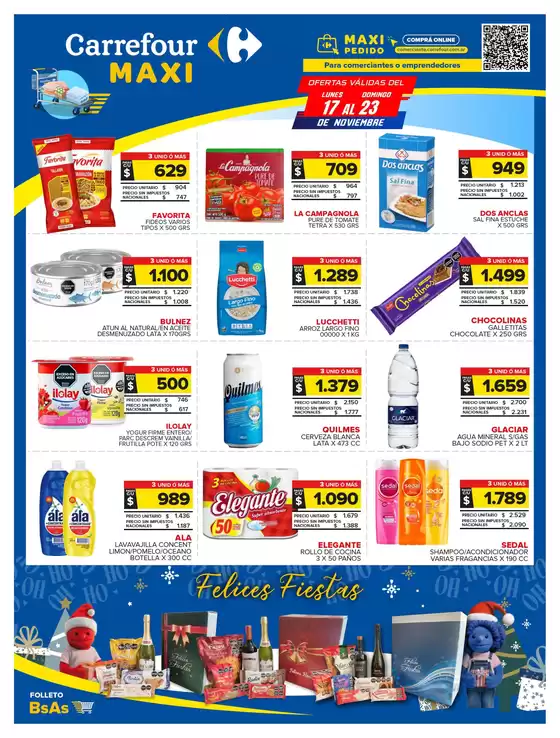 Catálogo Carrefour Maxi | OFERTAS SEMANALES | 2025-11-17T00:00:00.000Z - 2025-11-23T00:00:00.000Z