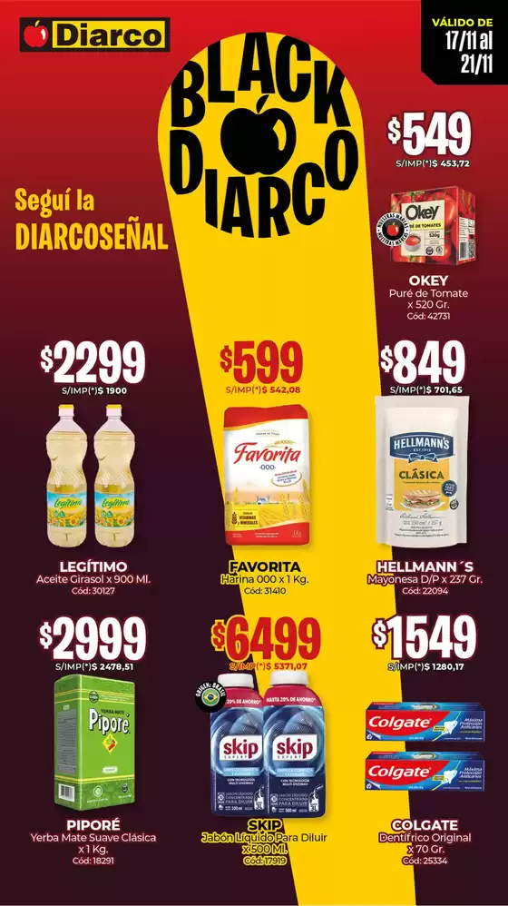 Catálogo Diarco | OFERTAS SUR | 2025-11-17T00:00:00.000Z - 2025-11-21T00:00:00.000Z