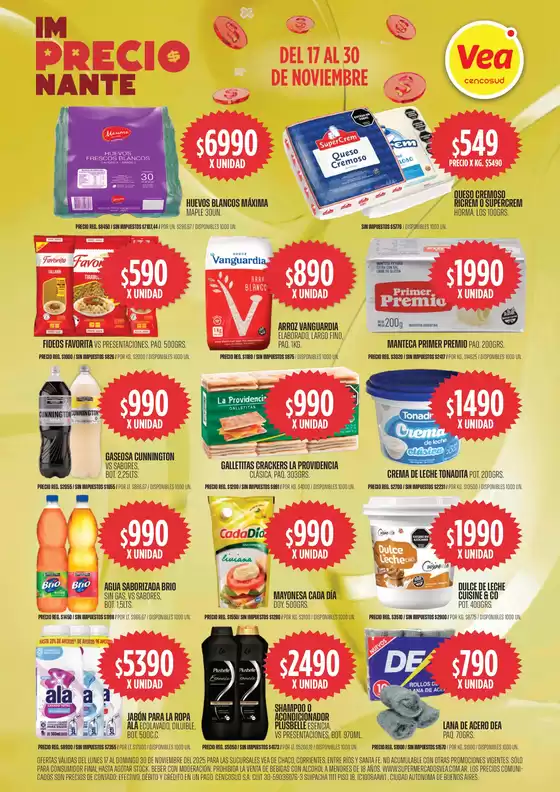 Catálogo Supermercados Vea | Oferta Especial NEA | 2025-11-17T00:00:00.000Z - 2025-11-30T00:00:00.000Z
