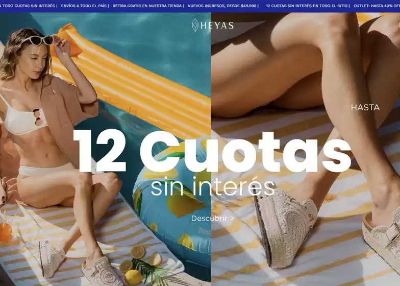 Catálogo Heyas en Chacabuco | Promoción! 12 cuotas sin interes | 2025-11-17T00:00:00.000Z - 2025-11-30T00:00:00.000Z