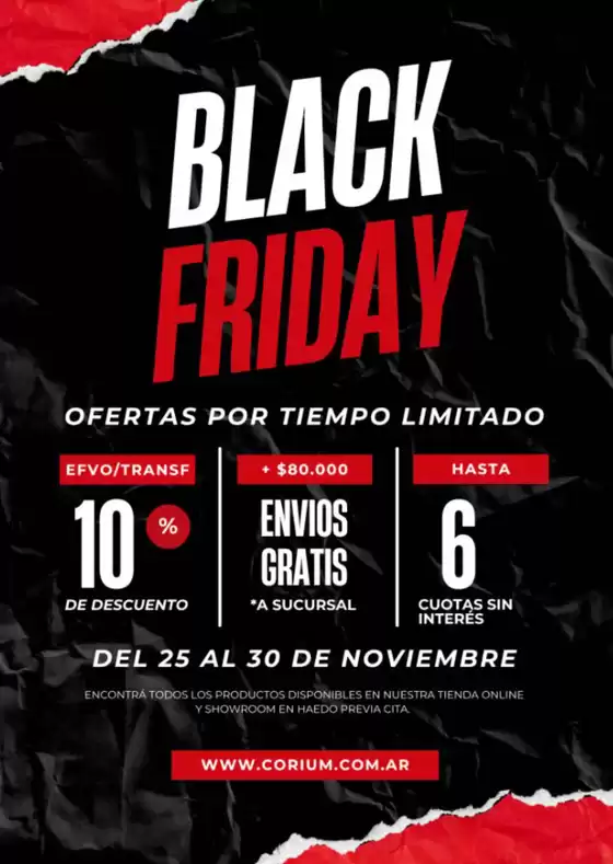 Catálogo Corium en Mar del Plata | Promoción! | 2025-11-25T00:00:00.000Z - 2025-11-30T00:00:00.000Z