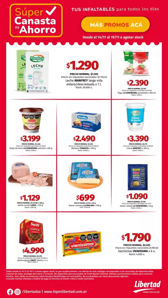 Catálogo Hiper Libertad | Gangas y ofertas actuales | 2025-11-14T00:00:00.000Z - 2025-11-19T00:00:00.000Z