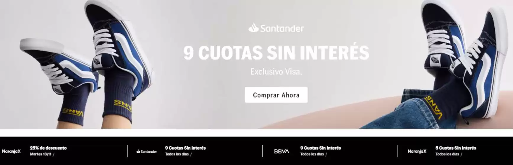 Catálogo Vans | 9 cuotas sin interes!! | 2025-11-18T00:00:00.000Z - 2025-11-30T00:00:00.000Z