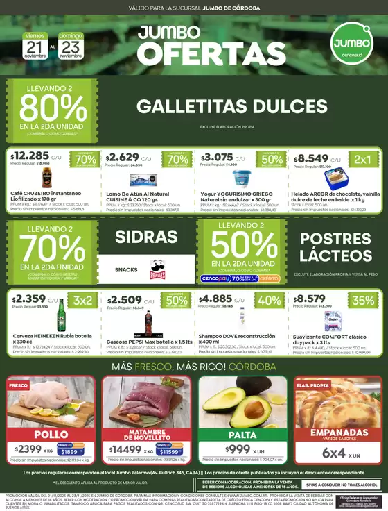 Catálogo Jumbo | Ofertas | Córdoba | 2025-11-21T00:00:00.000Z - 2025-11-23T00:00:00.000Z