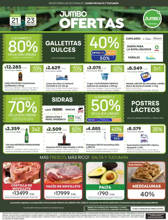 Catálogo Jumbo | Ofertas | Salta & Tucumán | 2025-11-21T00:00:00.000Z - 2025-11-23T00:00:00.000Z
