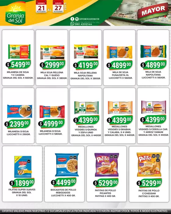 Catálogo Supermercados Mayor | Gangas y ofertas actuales | 2025-11-21T00:00:00.000Z - 2025-11-27T00:00:00.000Z