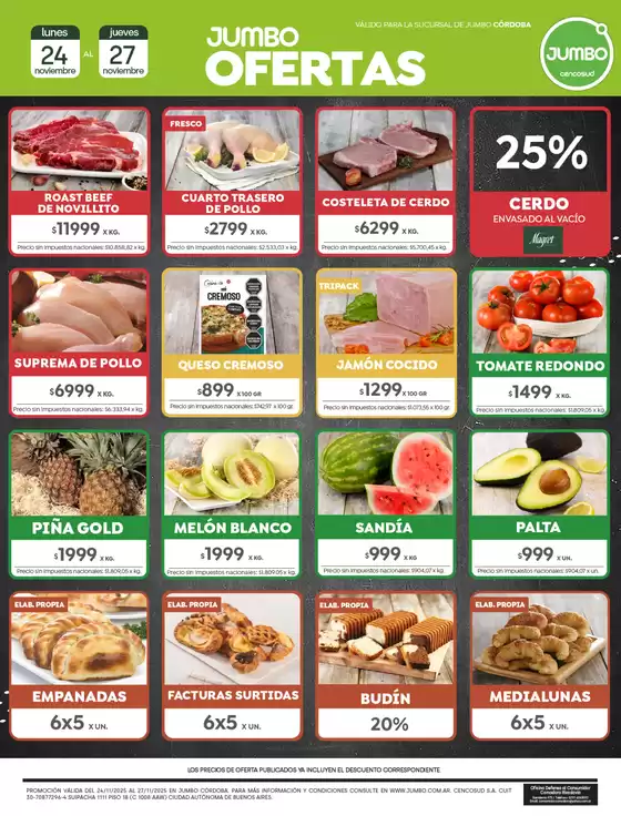 Catálogo Jumbo | Ofertas | Córdoba | 2025-11-24T00:00:00.000Z - 2025-11-27T00:00:00.000Z