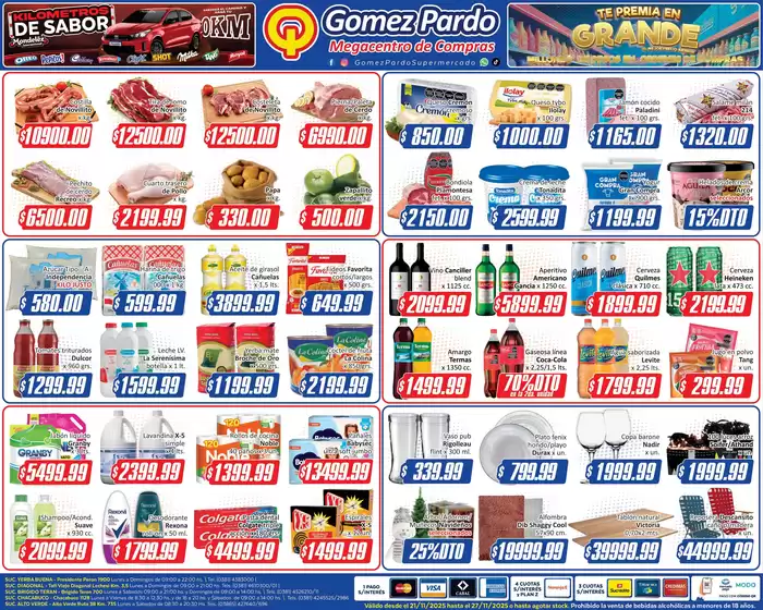 Catálogo Gomez Pardo en James Craik | Promociones | 2025-11-25T00:00:00.000Z - 2025-11-27T00:00:00.000Z