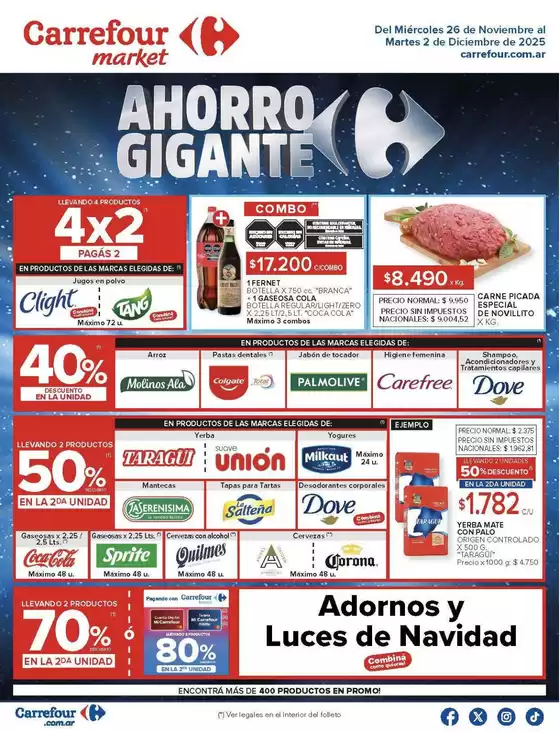 Catálogo Carrefour Market | Carrefour Market 26 Noviembre | 2025-11-26T00:00:00.000Z - 2025-12-03T00:00:00.000Z