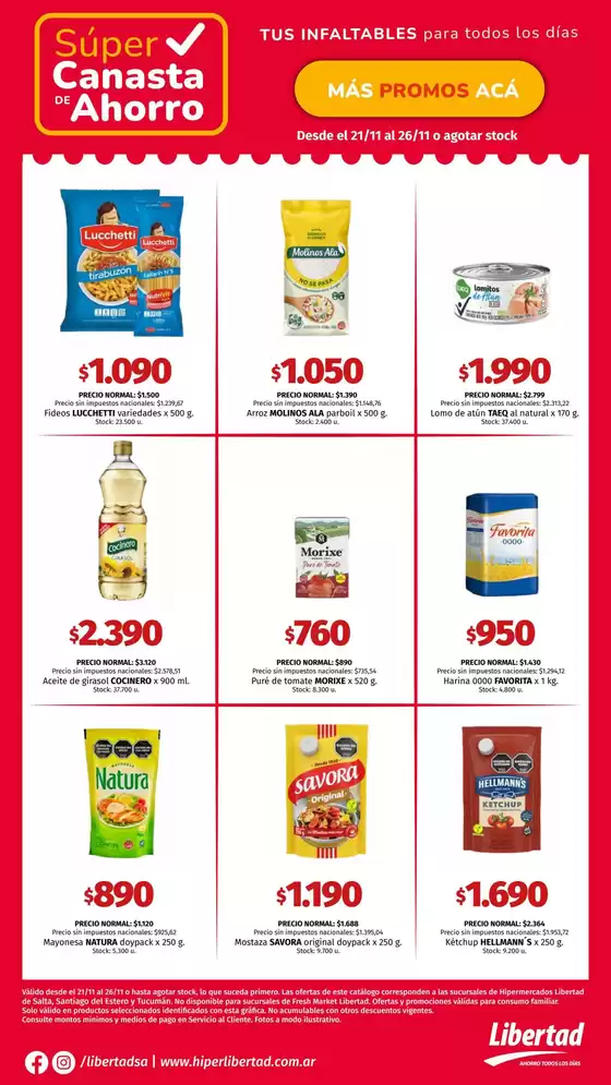 Catálogo Hiper Libertad | Ofertas y gangas exclusivas | 2025-11-21T00:00:00.000Z - 2025-11-26T00:00:00.000Z