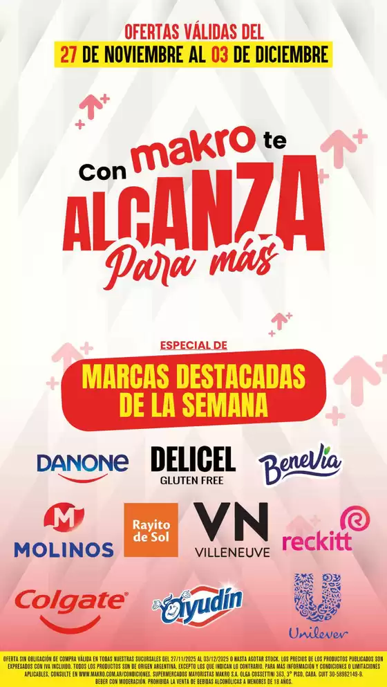 Catálogo Makro en San Martín | Ofertas Especiales | 2025-11-27T00:00:00.000Z - 2025-12-03T00:00:00.000Z