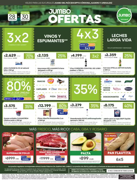 Catálogo Jumbo | Ofertas | Bs As | 2025-11-28T00:00:00.000Z - 2025-11-30T00:00:00.000Z