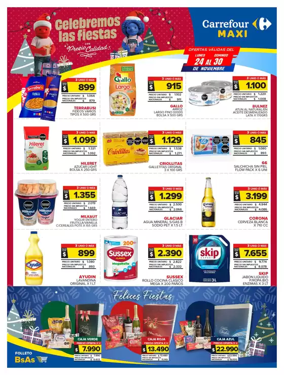 Catálogo Carrefour Maxi en Zárate | OFERTAS SEMANALES | 2025-11-24T00:00:00.000Z - 2025-11-30T00:00:00.000Z