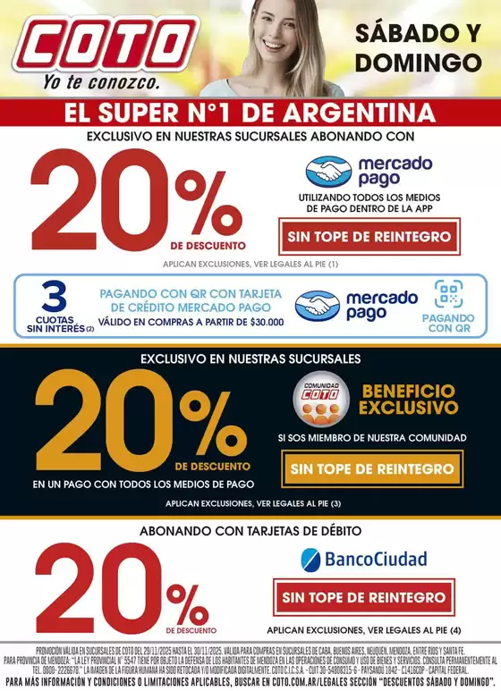 Catálogo Coto | Coto Afiche Descuento | 2025-11-29T00:00:00.000Z - 2025-11-30T00:00:00.000Z